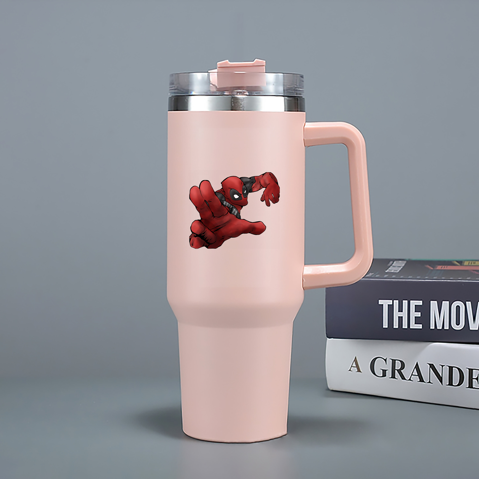 （画像用） Deadpool デッドプール 1200mL車用タンブラー（カラープリント）